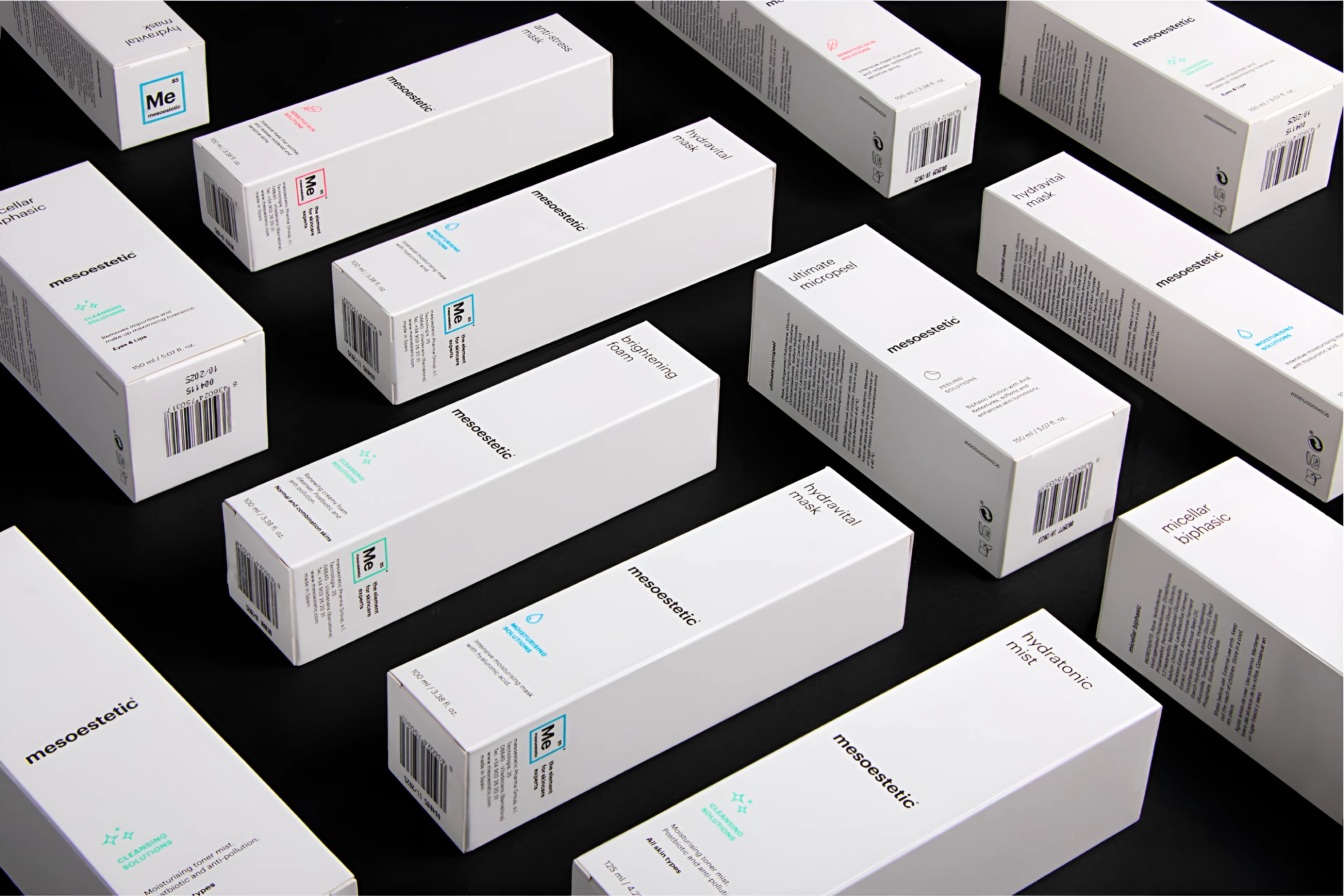 Mesoestetic product featuring advanced skincare